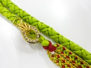 正絹　振袖用　手組帯締め